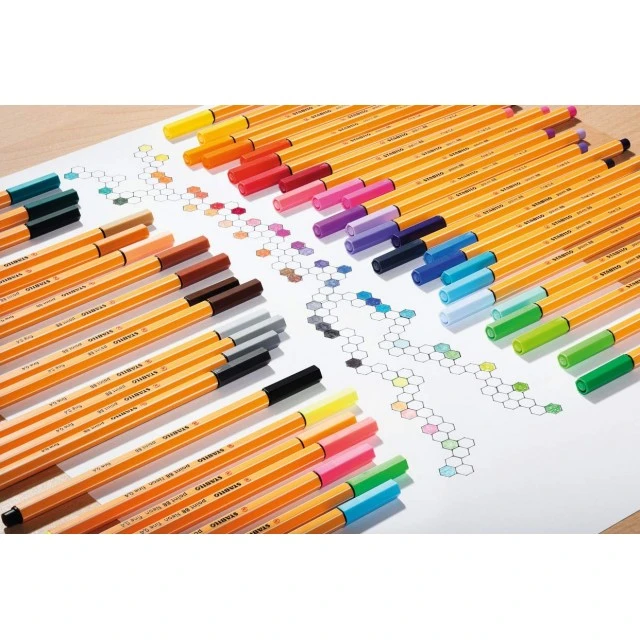 Σετ στυλό, Stabilo, Point 88 Pastel ST88/8-04, 8 χρώματα