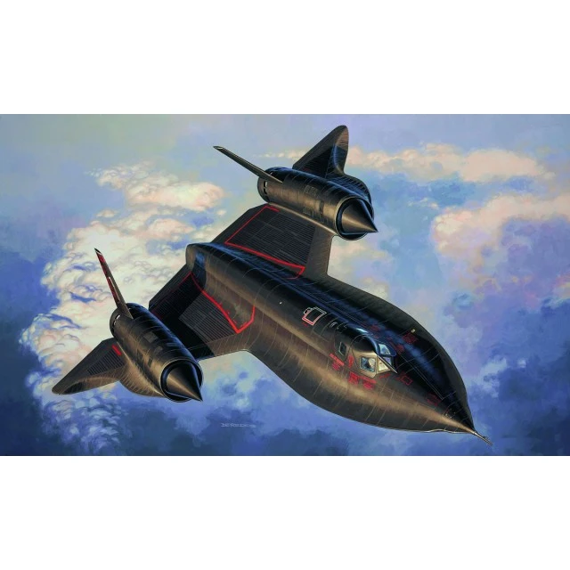 Συναρμολογημένο μοντέλο Airplane Lockheed SR-71 Blackbird, 15 μέρη