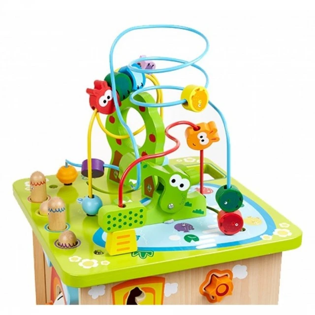 Κέντρο ψυχαγωγίας για παιδιά, Hape, Safari adventure, 31,5 x 35 x 57,8 cm