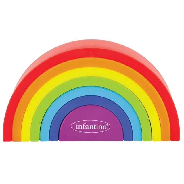 Σετ καλουπιών διαλογής, Infantino, Rainbow