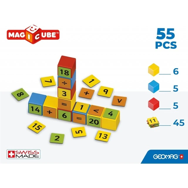 Μαγνητικός κατασκευαστής Magicube, Μαθηματική κατασκευή 256, 55 κομμάτια
