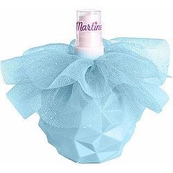 Άρωμα eau de toilette με γκλίτερ 100 ml, μπλε