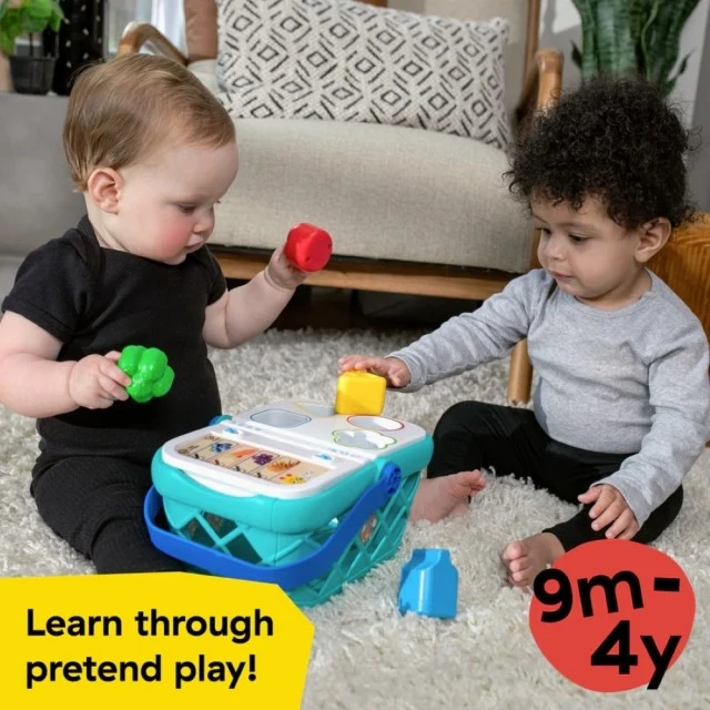 Διαδραστικό παιχνίδι, Baby Einstein, Magic touch, Καλάθι αγορών για ταξινόμηση, 14,3 x 26,6 x 20,2 cm