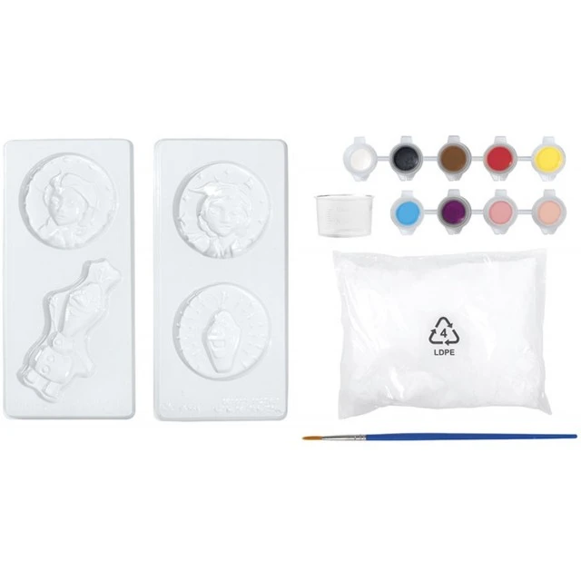Δημιουργικό κιτ, Totum, Frozen, γύψινες φιγούρες DIY