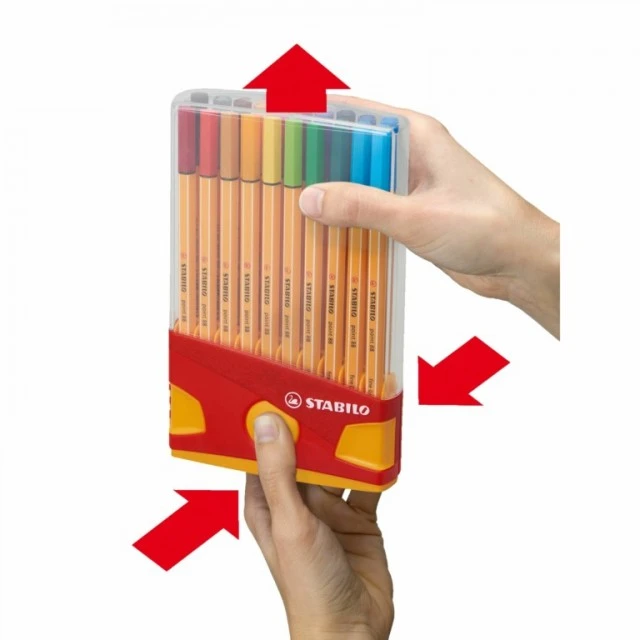 Σετ στυλό, Stabilo, Point 88 Color Parade ST8820-031, 20 χρώματα