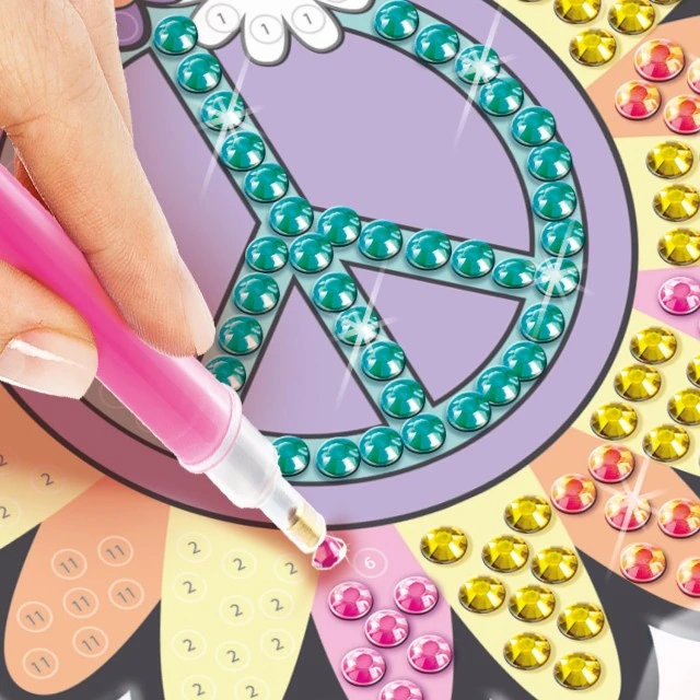 Σετ δημιουργικής δημιουργίας, Canal Toys, 3 σε 1 Diamond Art Studio