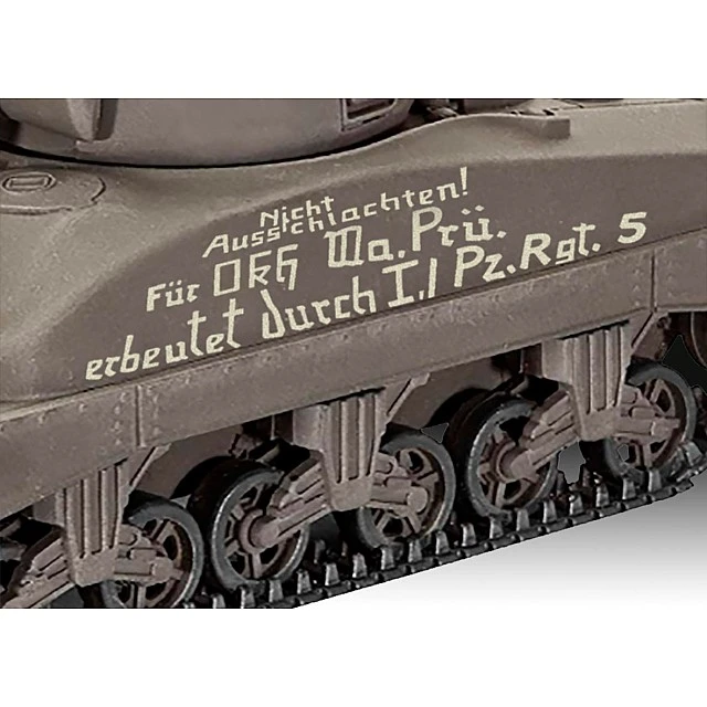 Μοντέλο συναρμολόγησης Δεξαμενή Sherman M4A1, 86 μέρη