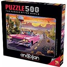 Puzzle, Anatolian, Route 66, 500 τεμάχια