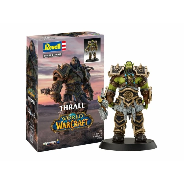 Μοντέλο συναρμολόγησης, Revell, World of Warcraft, Σετ δώρου The Orc Thrall, 60 τεμάχια