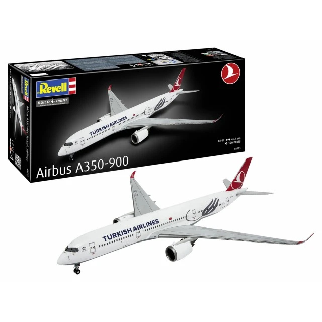 Μοντέλο συναρμολόγησης, Revell, Airbus A350-900 Turkish Airlines, 120 ανταλλακτικά