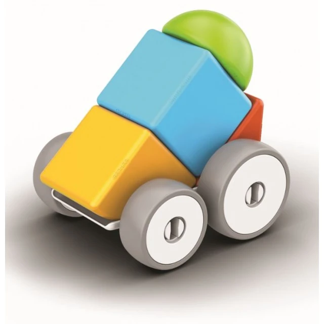 Μαγνητικός κατασκευαστής, Geomag, Magicube, Καρότσια, 10 τεμάχια