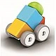 Μαγνητικός κατασκευαστής, Geomag, Magicube, Καρότσια, 10 τεμάχια