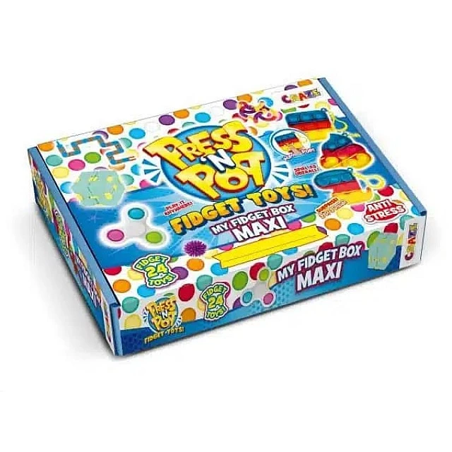 Σετ με παιχνίδια anti-stress fidget, Craze, 24 τεμάχια