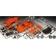 Συναρμολογούμενο μοντέλο Porsche 911 Jägermeister Motor Sport 50th Anniversary, 104 κομμάτια