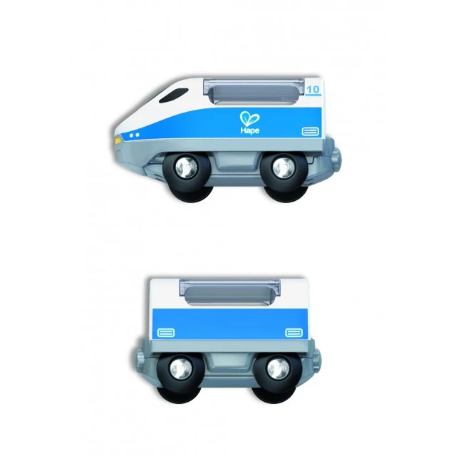 Ξύλινο σετ, Hape, Intercity τρένο, Μπλε
