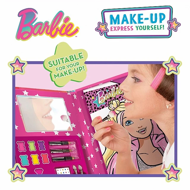 Σετ δημιουργικού, Lisciani, Barbie, Φάκελος μακιγιάζ μόδας