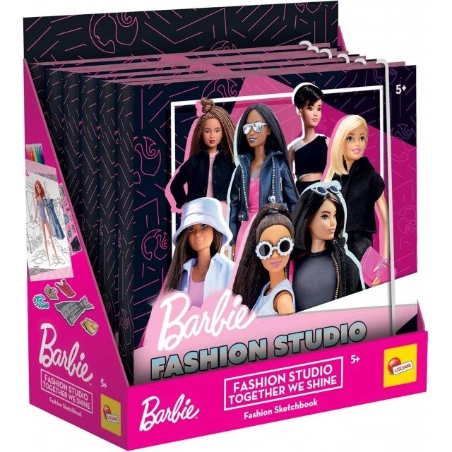 Δημιουργικό σετ, Lisciani, Barbie, Φάκελος στούντιο μόδας, Μαζί λάμπουμε