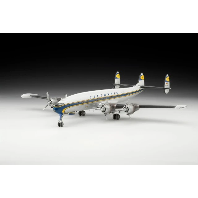 Μοντέλο συναρμολόγησης, Revell, Αεροπλάνο, Lockheed L-1049G Super Constellation Lufthansa, 95 ανταλλακτικά