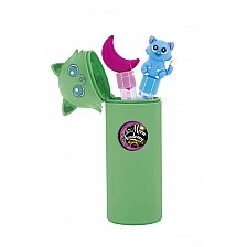 Δημιουργικό σετ Lisciani φτιάξε μόνος σου χρωματιστά στυλό με θήκη γατάκι