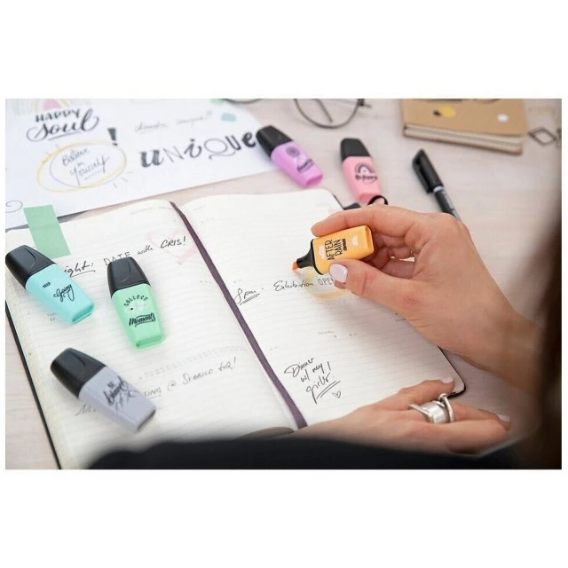 Σετ μαρκαδόρων κειμένου, Stabilo, Boss Mini Pastel Love 2.0 ST07/05-29-10, 5 χρώματα