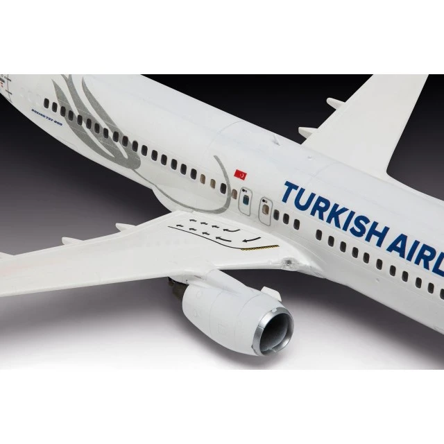 Μοντέλο συναρμολόγησης, Revell, Αεροπλάνο, Boeing 737-800 Turkish Airlines, 63 ανταλλακτικά