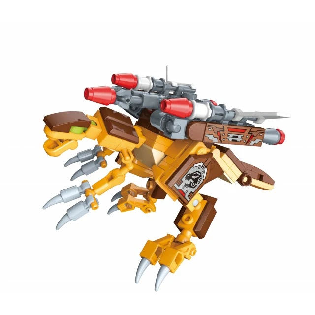 Κατασκευαστικό σετ Mechanical Beasts, κύβος με θωρακισμένα τέρατα, 177 κομμάτια
