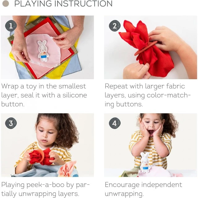 Αισθητηριακό παιχνίδι, Taf Toys, What’s Inside, 15 Τεμάχια