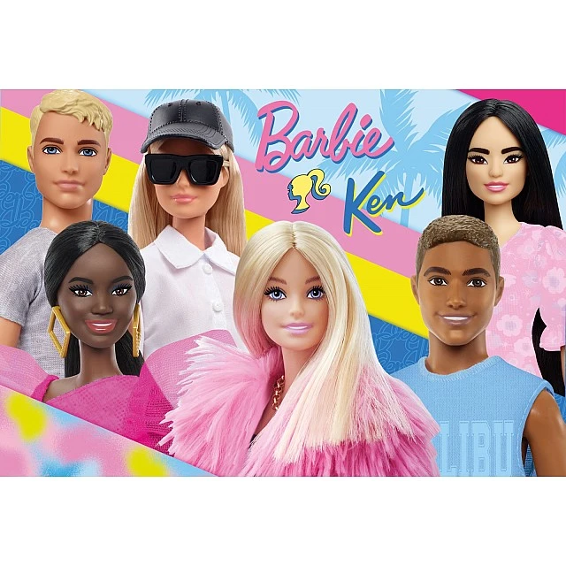 Παζλ, Lisciani, Barbie, παζλ 2 x 60 τεμάχια