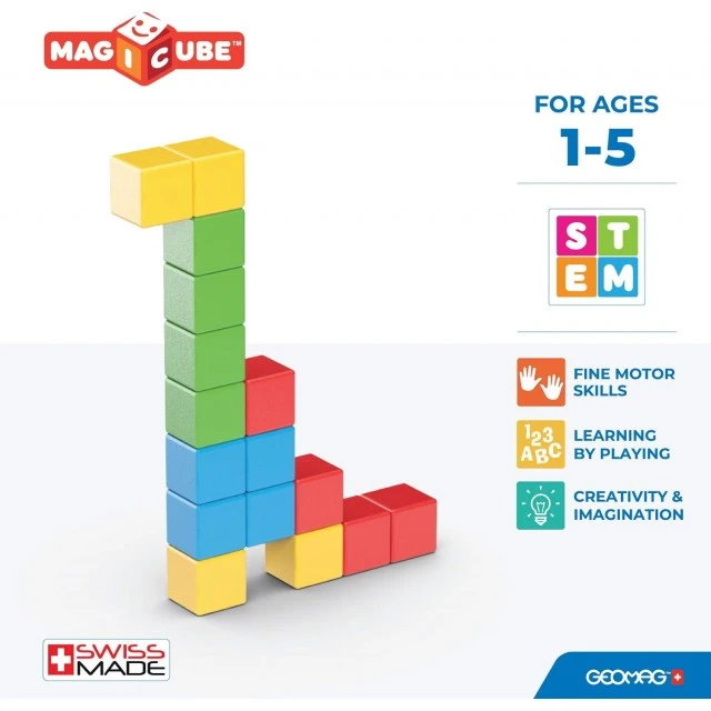 Μαγνητικός κατασκευαστής Magicube, Creative, 16 κομμάτια
