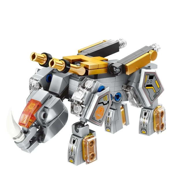 Κατασκευαστικό σετ Mechanical Beasts Mega ρινόκερος 162 τεμ.