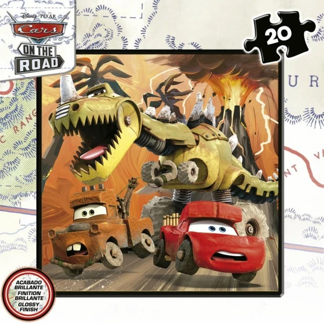 Progressive puzzle Cars 4 in 1, 12/16/20/25 κομμάτια