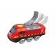 Τρένο με μανιβέλα και USB, Hape, Red