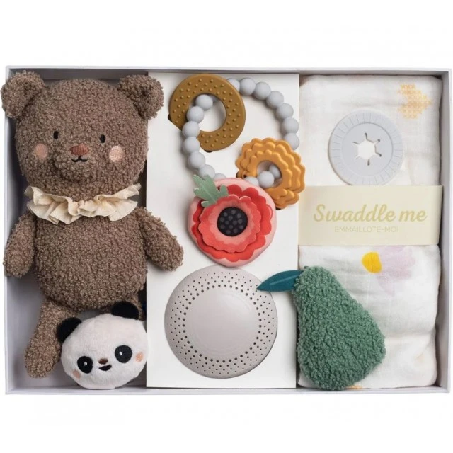 Σετ παιχνιδιών για μωρά, Taf Toys, Πολυτελές σετ νεογέννητων, 4 τεμάχια