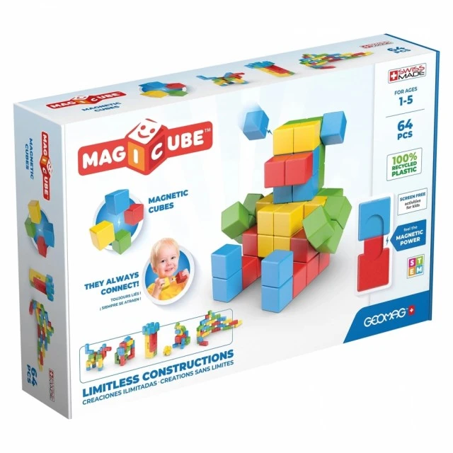 Magnetic constructor Magicube, Creative, 64 μέρη