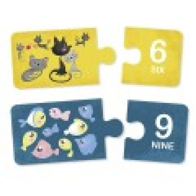 Εκπαιδευτικό παζλ Numbers - Montessori, Eurekakids 20 τεμάχια