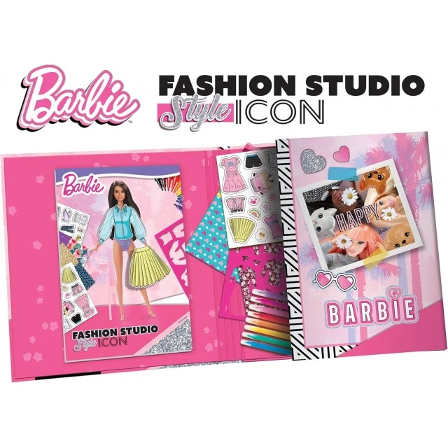 Δημιουργικό σετ, Lisciani, Barbie, Φάκελος στούντιο μόδας, Εικονίδιο μόδας
