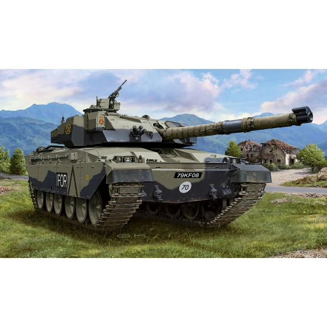 Μοντέλο συναρμολόγησης, Revell, Challanger 1 Tank, 129 ανταλλακτικά