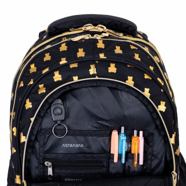 Σχολικό σακίδιο ASTRABAG Golden Bears, AB300, 42 x 30 x 19 cm