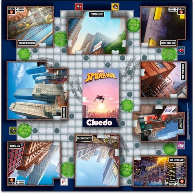 Επιτραπέζιο παιχνίδι, Κινήσεις Νίκης, Cluedo, Spiderman