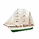 Μοντέλο κιτ κατασκευής Gorch Fock Sailing ship, 75 εξαρτήματα