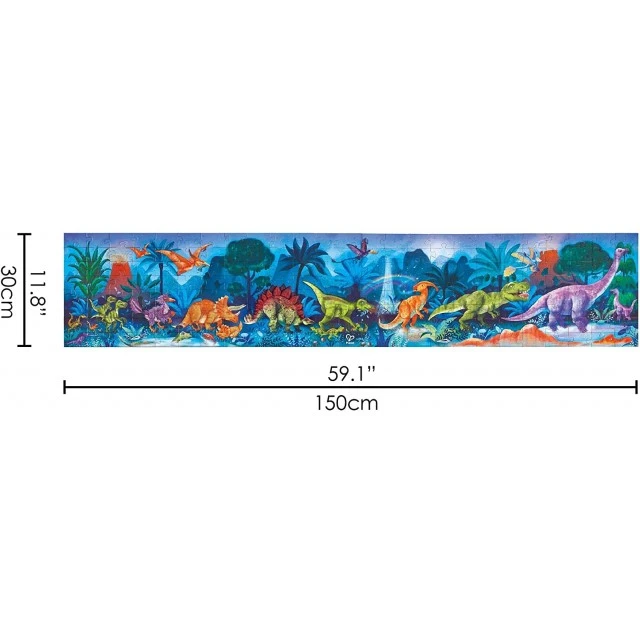 Puzzle Dinosaurs, Λάμψη στο σκοτάδι, 200 τεμάχια