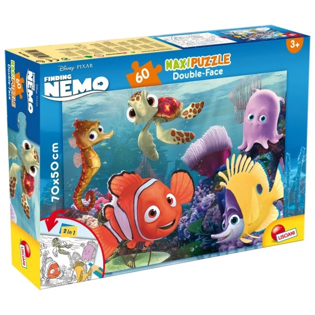 Παζλ, Lisciani, Nemo, Παζλ διπλής όψης 60 τεμαχίων