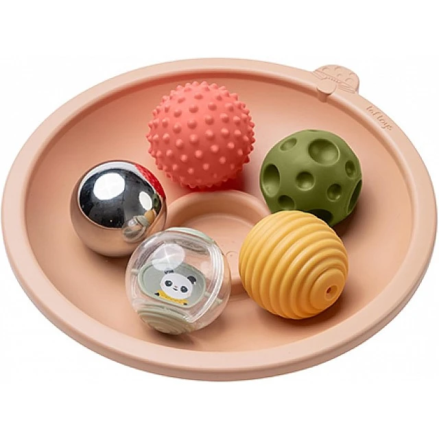Παιχνίδι μωρού, Taf Toys, Μπολ με 5 αισθητηριακές μπάλες
