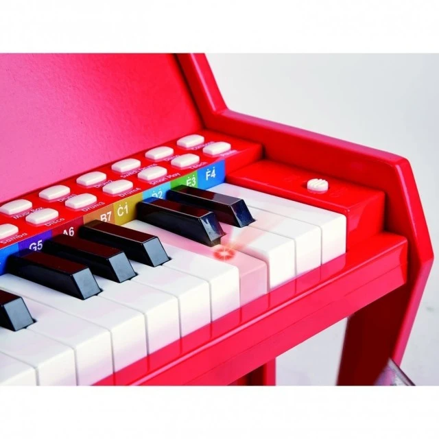 Hape Light Ξύλινο Πιάνο, Κόκκινο