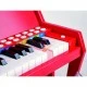 Hape Light Ξύλινο Πιάνο, Κόκκινο