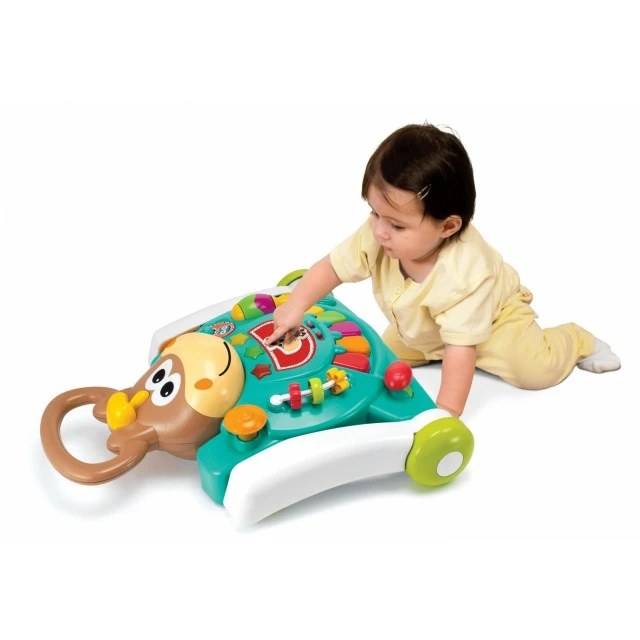 Διαδραστικό παιχνίδι, Infantino, B Kids, 3 σε 1 Στράτα μωρού και τραπεζάκι για άλογα, Μπλε