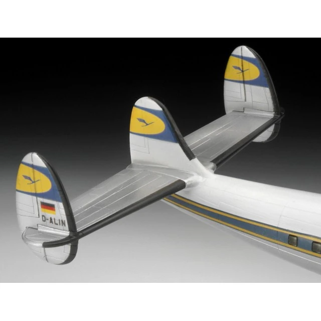 Μοντέλο συναρμολόγησης, Revell, Αεροπλάνο, Lockheed L-1049G Super Constellation Lufthansa, 95 ανταλλακτικά