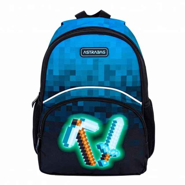 Παιδικό σακίδιο πλάτης ASTRABAG Pixels, AB300, 32 x 22 x 10 cm