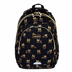 Σχολικό σακίδιο HEAD Golden Bulldog AB300, 42 x 30 x 19 cm