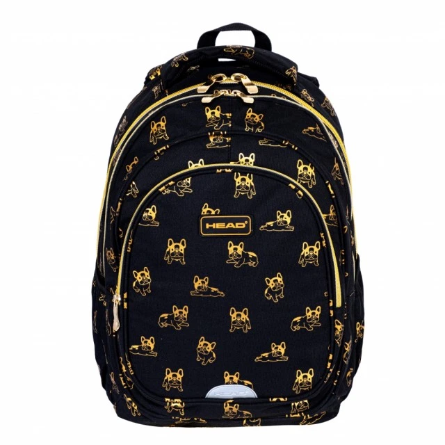 Σχολικό σακίδιο HEAD Golden Bulldog AB300, 42 x 30 x 19 cm